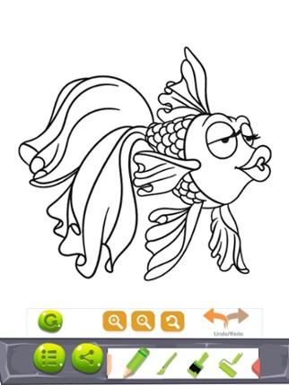 Animal Coloring Book Game for kid 2 to 7 years old screenshot