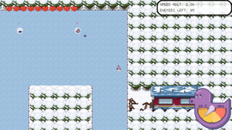 Bullet Duck: A Quack in the Ice Image