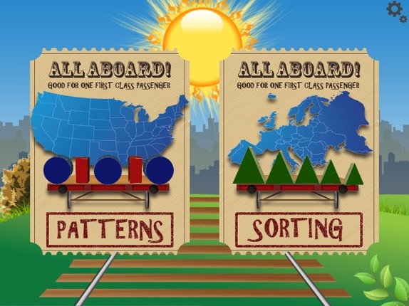 Caboose Express: Patterns and Sorting for Preschool and Kindergarten screenshot