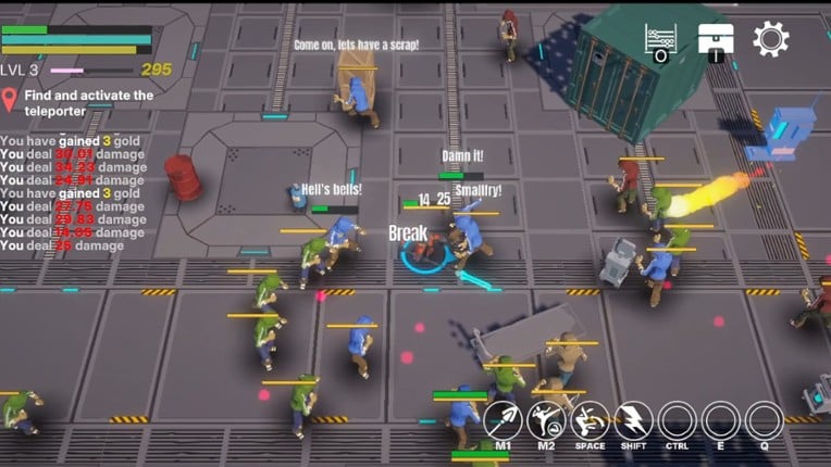 CODE: BLUE screenshot