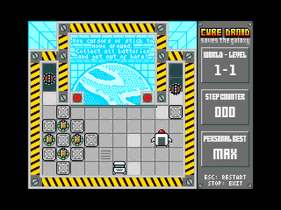 Cube Droid Saves the Galaxy screenshot