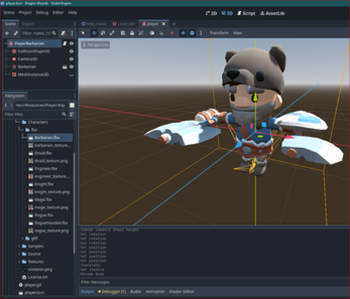 Dragon Wizards v1.0 - Godot ( Dev Prototype ) Image