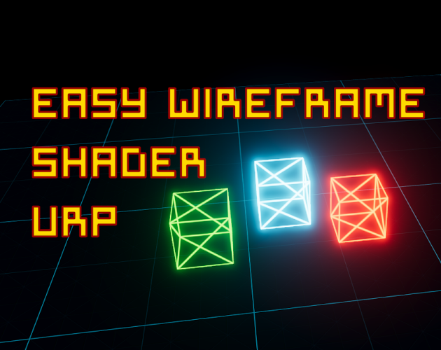 Games like Easy Wireframe Shader Unity URP