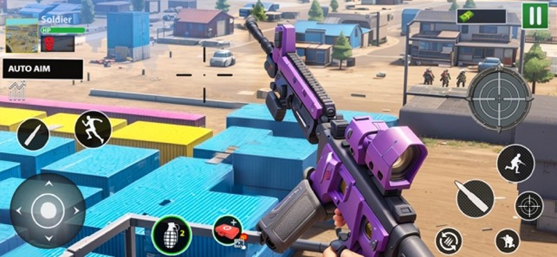 Firing Commando Fire Battle 3D screenshot