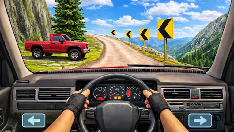 Mountain Road Car Driving Game Image