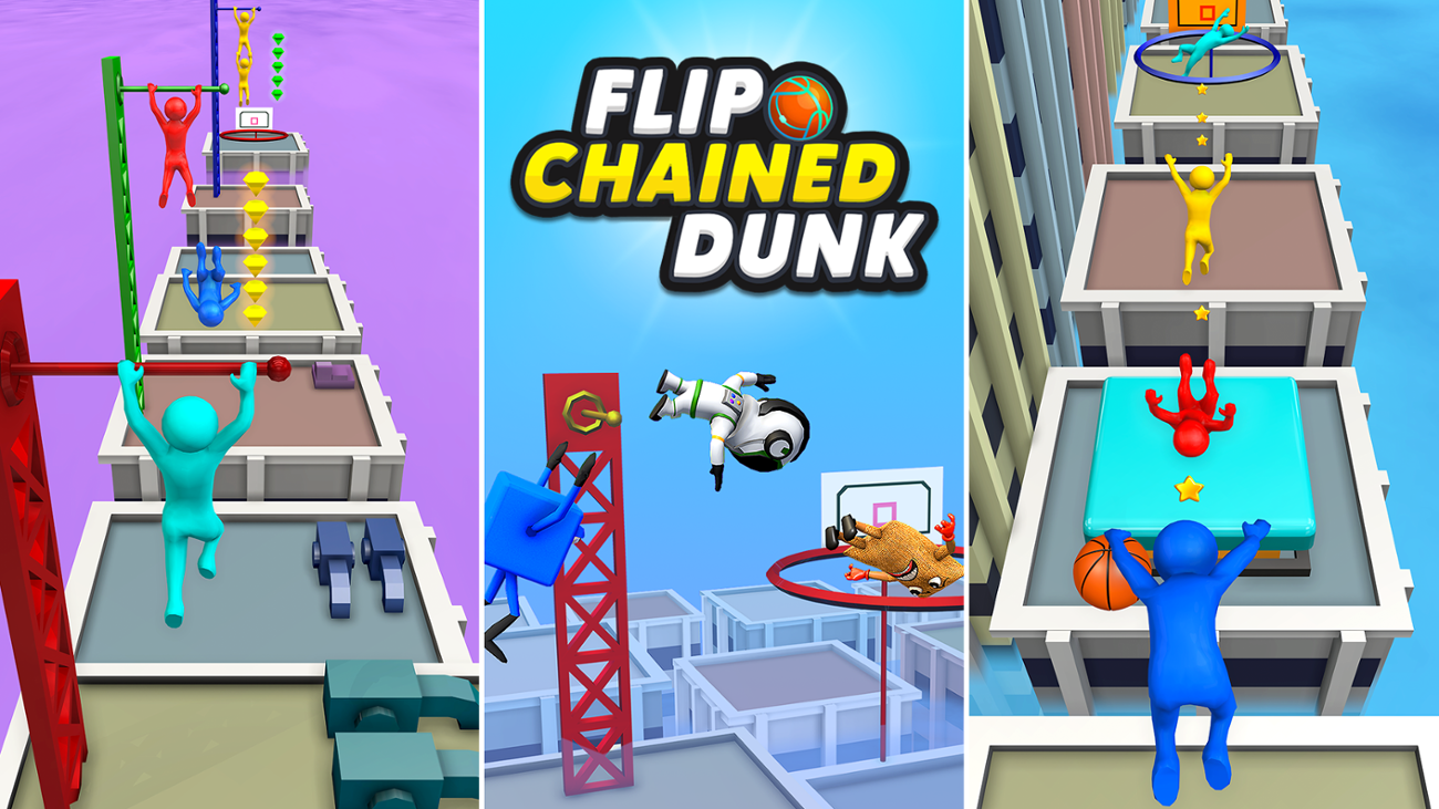 Games like Flipped Chain Dunk