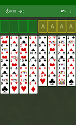 FreeCell screenshot