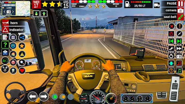 Euro Truck: Army Truck Driving screenshot