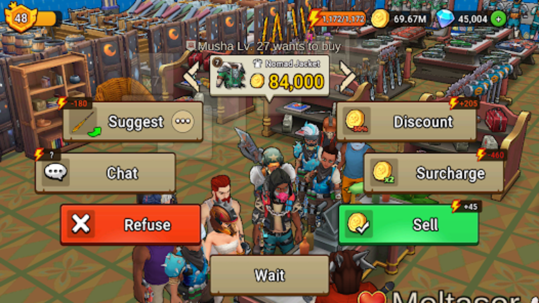 Forge Shop - Business Game screenshot