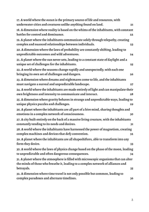 Book of Settings screenshot