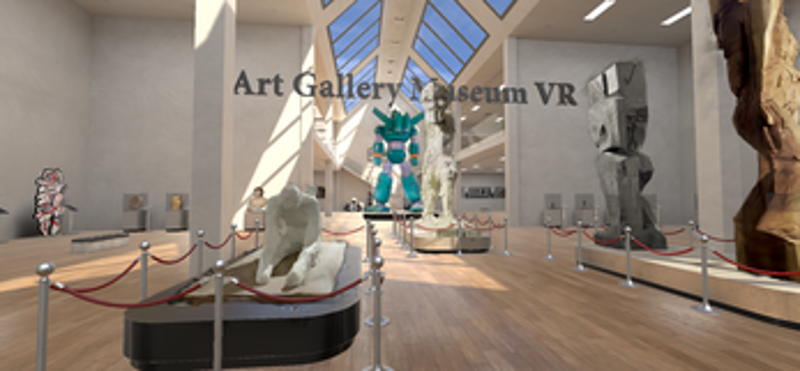 Demo for Art Gallery Museum VR Using 3DGS screenshot