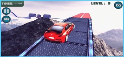 Impossible Car Tracks 3D Image