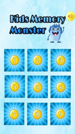 Kids Memory Monster - listening Image
