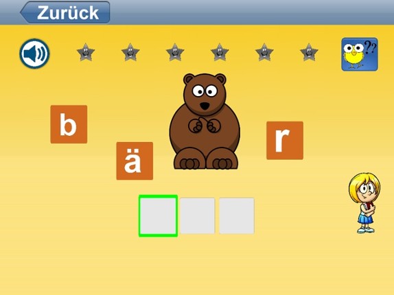 Lesen lernen lernspiele screenshot