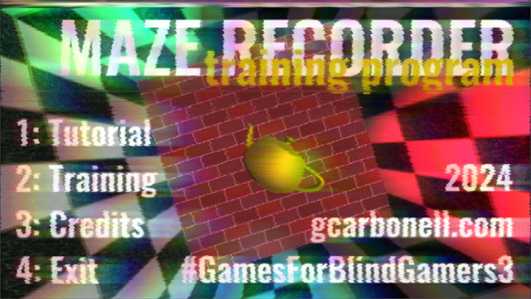 Maze Recorder Training Program Game Cover