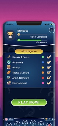 Millionaire Trivia Quiz 2021 screenshot