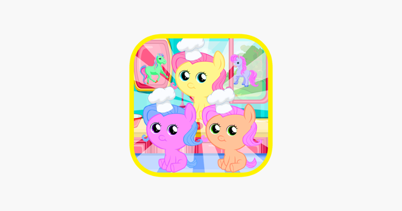 My birthday pony little cake Image