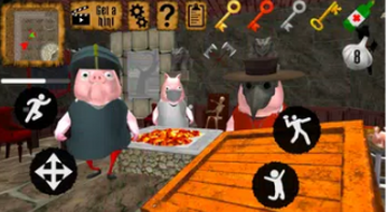 Piggy Doctor Neighbor Escape screenshot