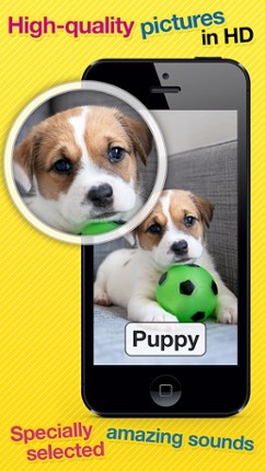 Smart Baby Touch HD - Amazing sounds in toddler flashcards of animals, vehicles, musical instruments and much more screenshot