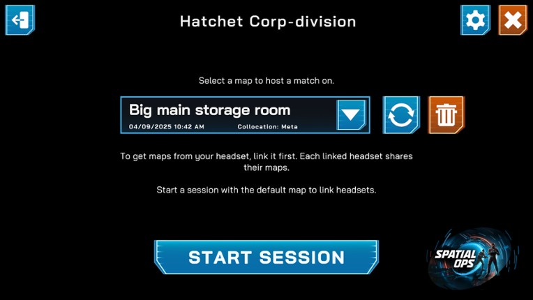 Spatial Ops Manager screenshot