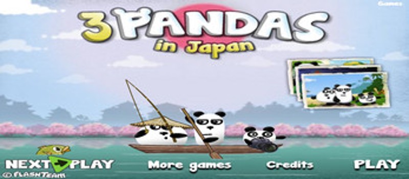 3 Pandas In Japan Image