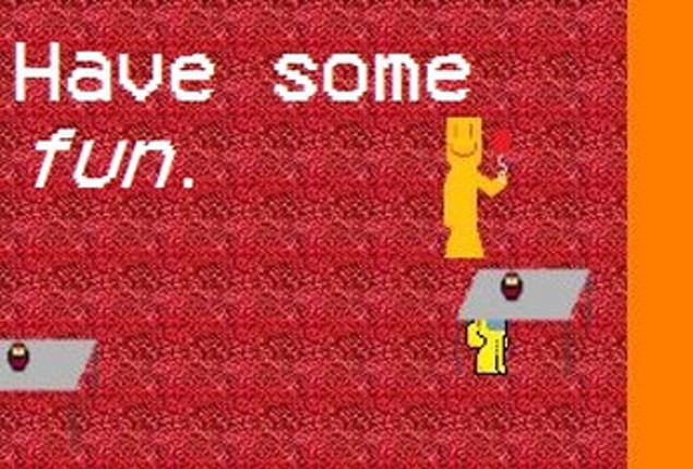 A 2D Backrooms Game Image