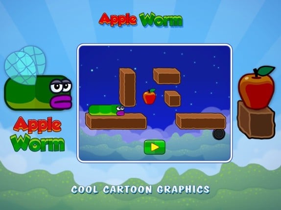 Apple Worm: Logic Puzzle screenshot