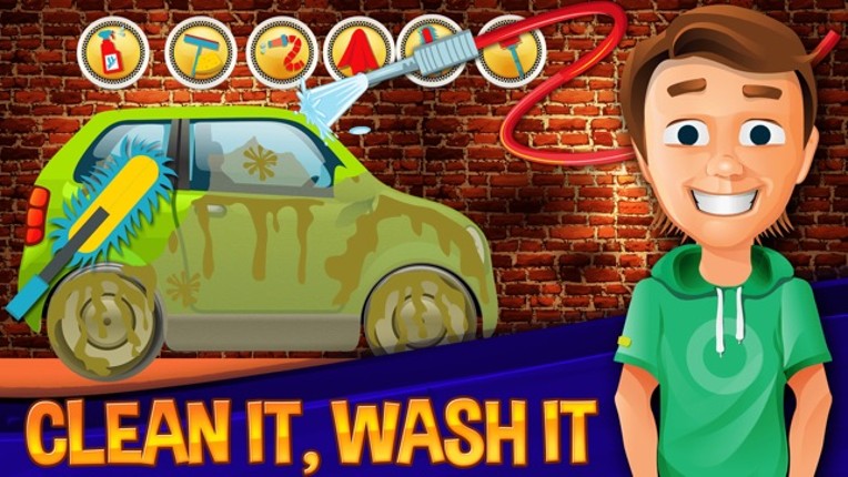 Car Wash-Free Car Salon &amp; design game for kids screenshot