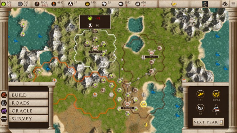 Critias Empire screenshot