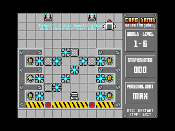 Cube Droid Saves the Galaxy screenshot