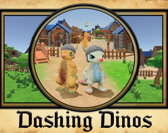 Dashing Dinos Game Cover