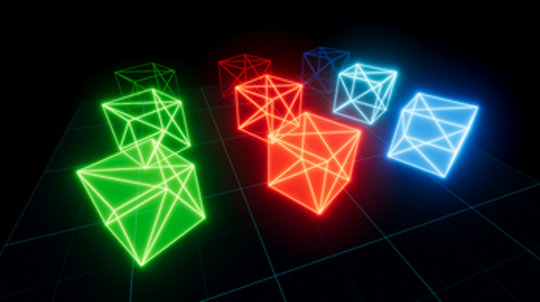 Easy Wireframe Shader Unity URP screenshot