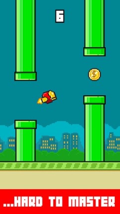 Flappy Ninja - Create Your Own Original Bird ! screenshot