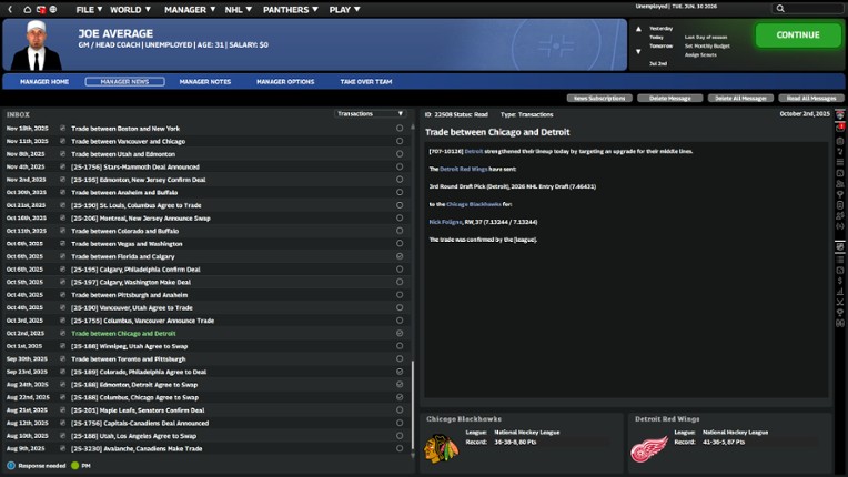 Franchise Hockey Manager 12 screenshot