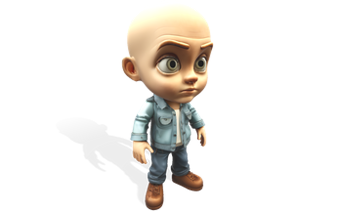 Friendly Fantasy & Quirky Zombie Characters Collection 3D Model Image