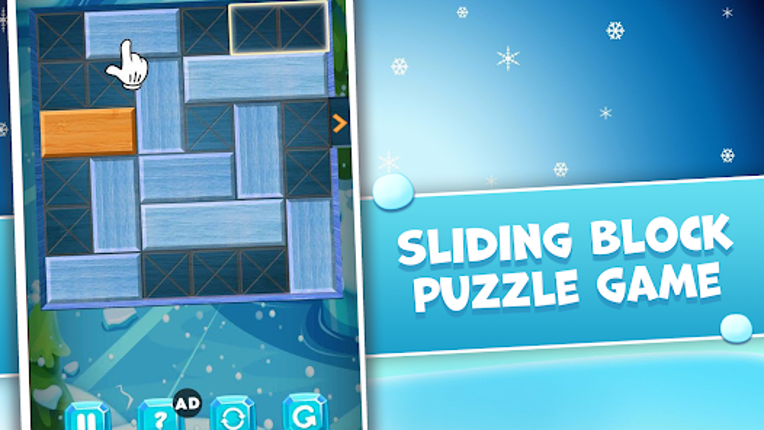 Ice Puzzle Move The Block screenshot