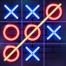 Tic Tac Toe Glow: 2 Player XO Image