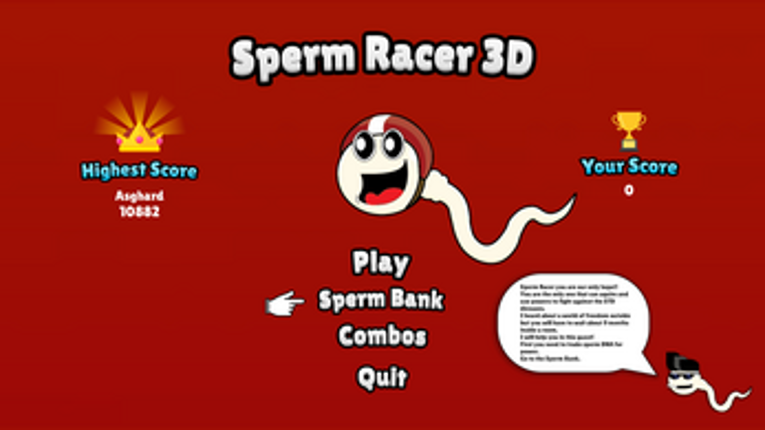 Sperm Racer 3D Image