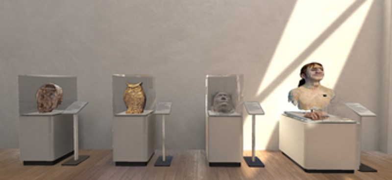 Demo for Art Gallery Museum VR Using 3DGS screenshot