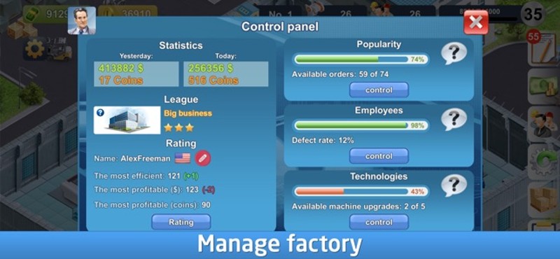 Industrialist - My factory Image