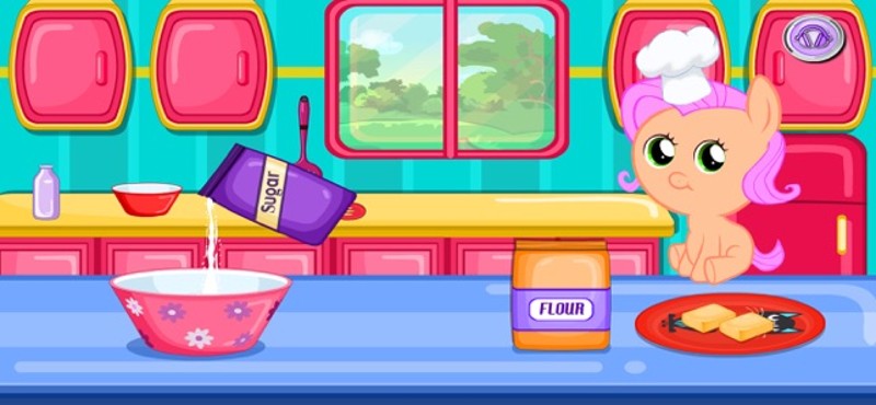 My birthday pony little cake screenshot
