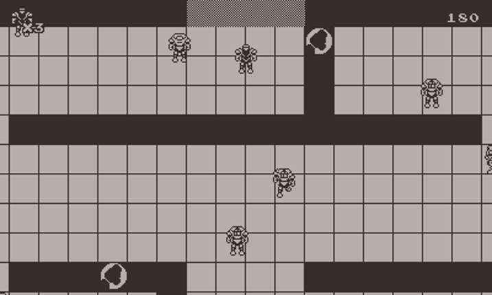 OneBit Berzerk (Playdate) screenshot