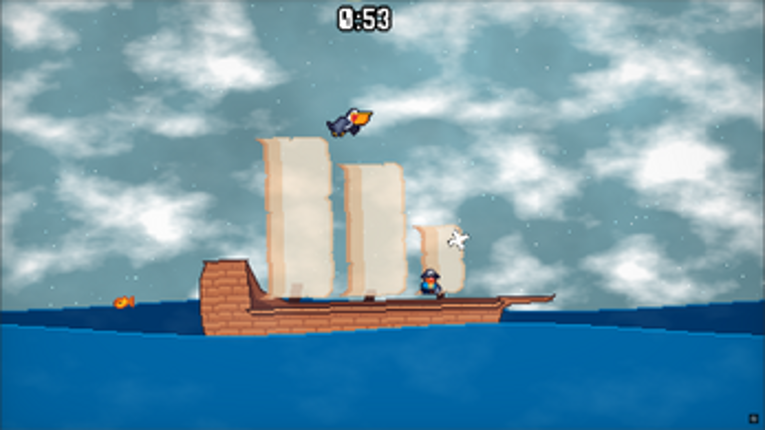 Pirate Vs Octopus Image