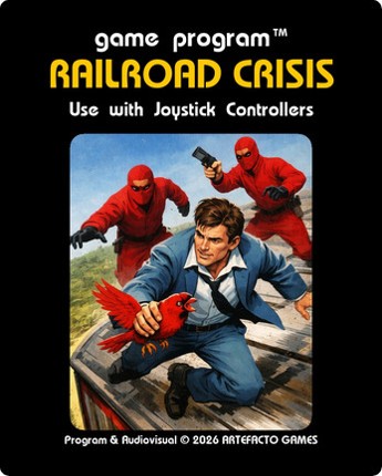 Railroad Crisis - ATARI 2600 screenshot