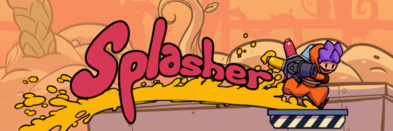 Splasher Game Cover