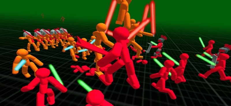 Stickman Neon Battle Simulator Image