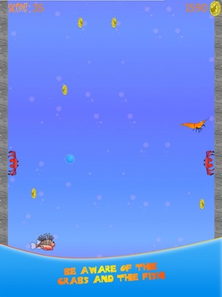 Super Shrimp Jump! screenshot