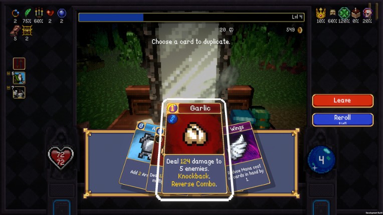 Vampire Crawlers: The Turbo Wildcard from Vampire Survivors screenshot