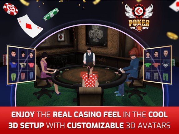 3D Poker screenshot