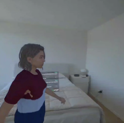 AI Chatbot in Mixed Reality Image